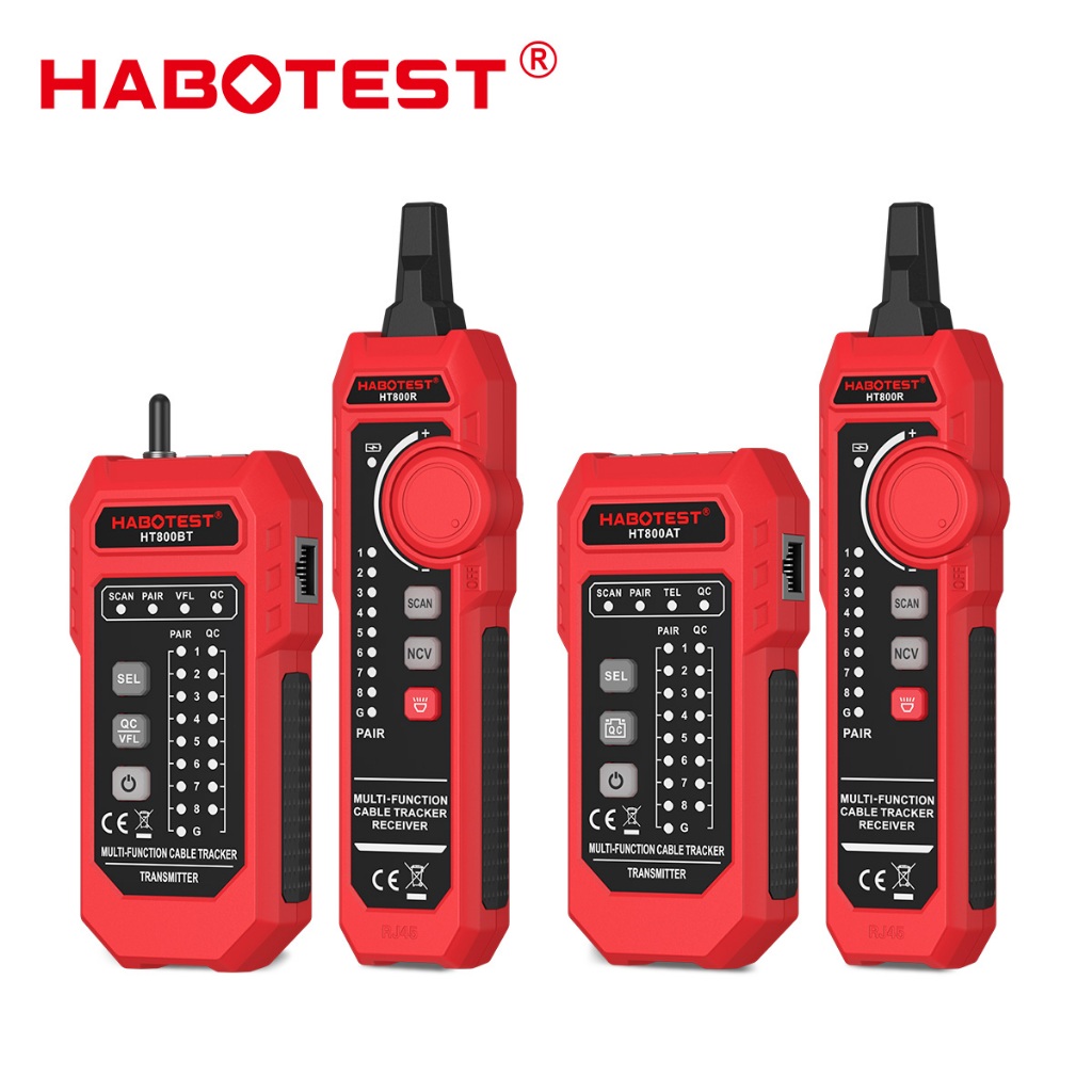 HABOTEST HT800AB Network Cable Tracer Cable Lan Tester Máy kiểm tra cáp mạng hiệu quả cho cáp Ethern