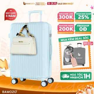 Vali Du Lịch B Bamozo Size 20/24 Chất Liệu Nhựa ABS+PC Cao Cấp Bền Đẹp Bảo Hành 5 Năm - Lỗi 1 Đổi 1 Trong 30 Ngày_8801