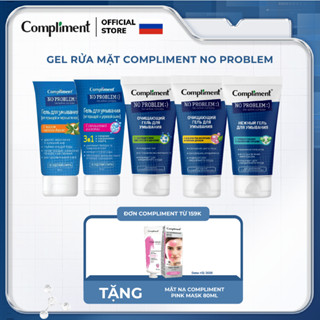 Gel rửa mặt BHA Compliment No Problem làm sạch sâu, giảm viêm & mụn 200ml