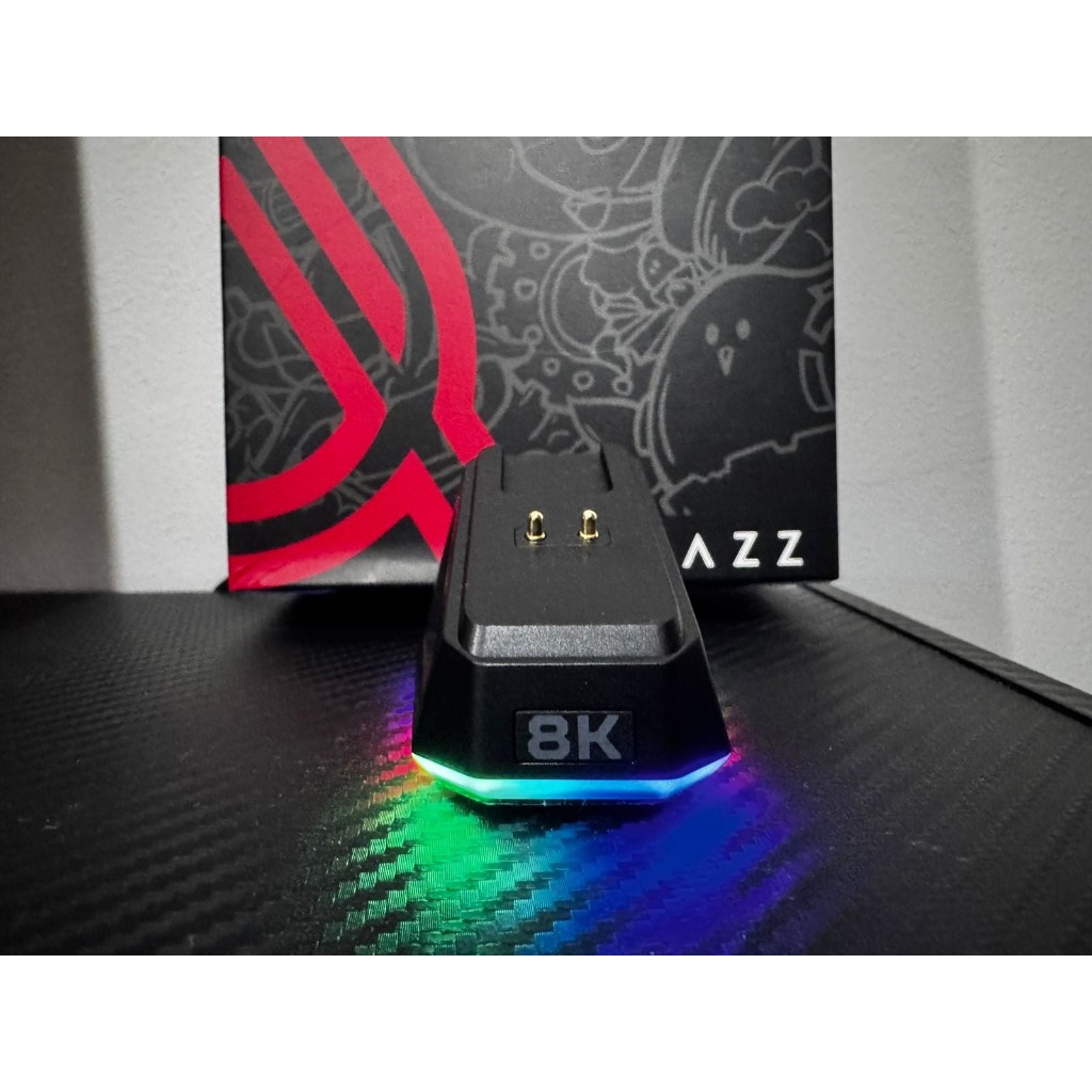 Dock sạc chuột Ajazz AJ179 1K/8K – sạc nhanh, nhỏ gọn, tiện lợi Dock sạc từ tính chính hãng