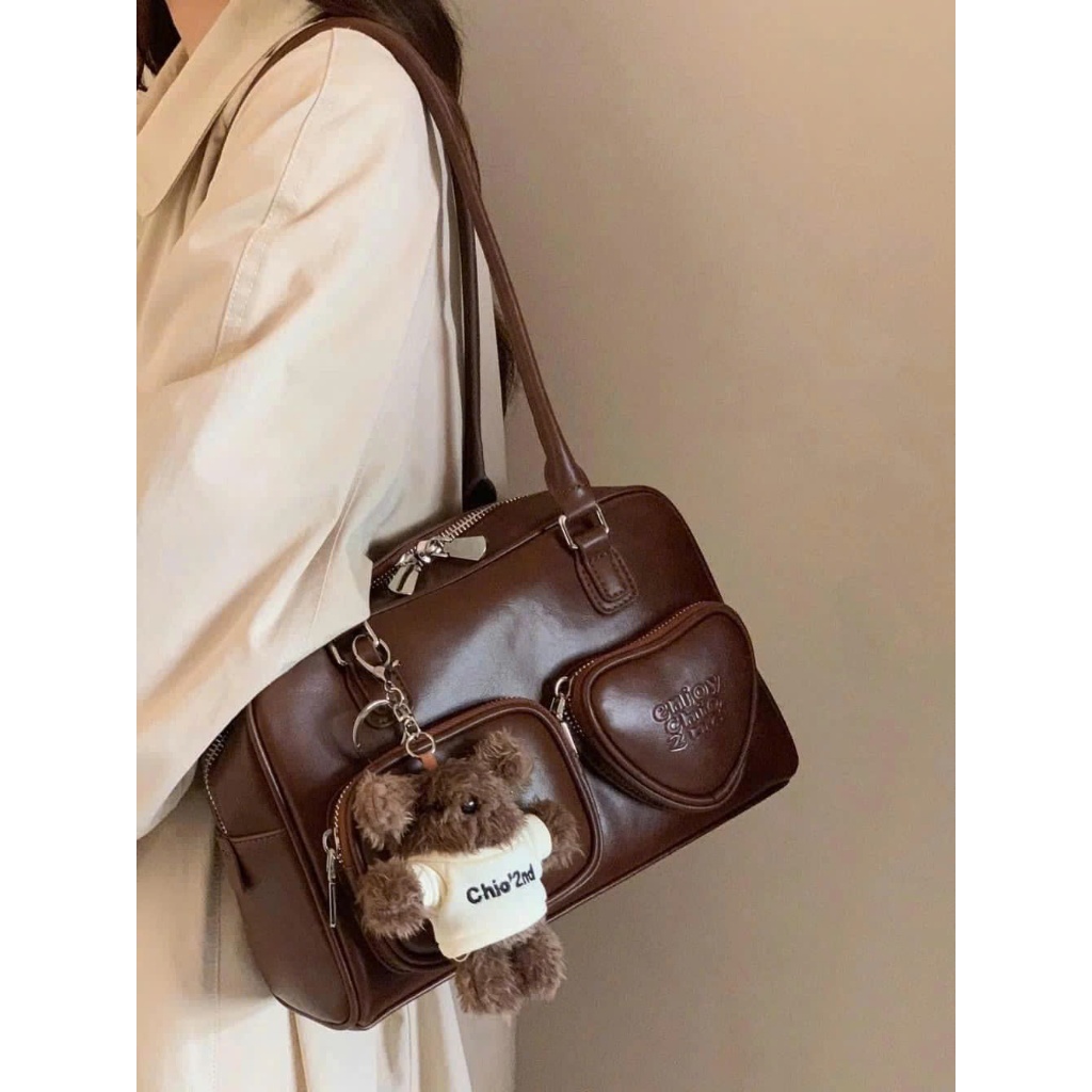 Túi Xách Nữ Túi Đeo Vai ChiO Dáng Dài  Công Sở Chất Liệu Da Mềm Tặng Kèm Charm Gấu Phong Cách Hàn Quốc Đăng Túi DK074 | BigBuy360 - bigbuy360.vn