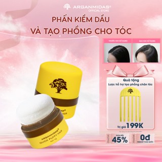  Phấn Kiềm Dầu Tạo Phồng Chân Tóc Arganmidas Phấn Gội Khô Giúp Tóc Bồng Bềnh - HCM 