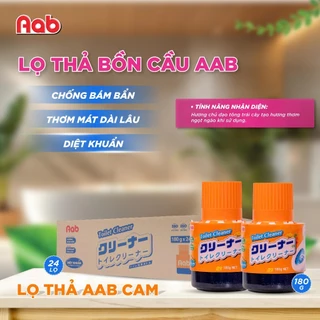 Lọ Thả Bồn Cầu AAB Chống Hôi, Khử Mùi Nhà Vệ Sinh An Toàn, Hàng Xuất Khẩu Nhật, Dung Tích 200ml