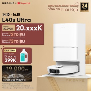 Robot hút bụi lau sàn chuyên dụng Dreame L40s Ultra -Bản quốc tế - Bh 24 tháng
