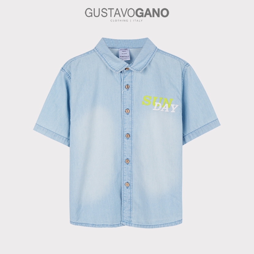 Áo sơ mi cho bé trai Gustavo Gano