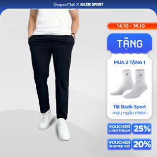 Quần Dài Nam Đa Năng BAZIK TechDry Co Giãn 4 Chiều, Thoải Mái Vận Động, Thể Thao, Đi Làm, Đi Chơi
