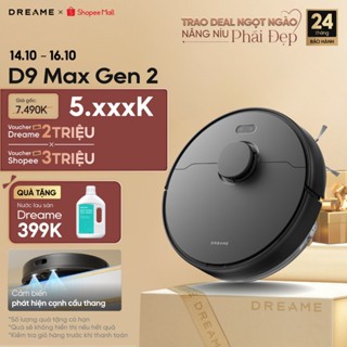 Robot Hút Bụi Lau Nhà Thông Minh Dreame D9 Max Gen 2 / D20  - Bản Quốc Tế - BH 24 Tháng