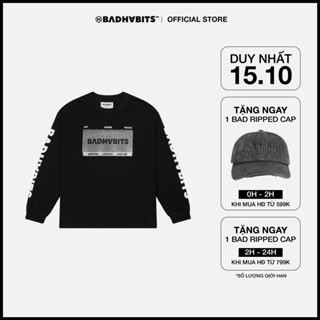 [SẢN PHẨM MỚI] Áo Thun Unisex - BRICK LONG SLEEVE TEE - BAD HABITS
