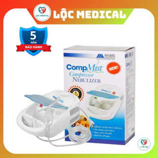 Máy xông mũi họng COMPMIST - Hỗ trợ hen suyễn, hô hấp, viêm mũi dị ứng
