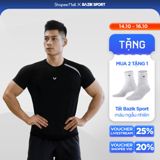 Áo Thun Thể Thao BAZIK Iron Wings W04 Thoáng Khí, Co Giãn 4 Chiều, Thoải mái Thể Thao, Tập Gym