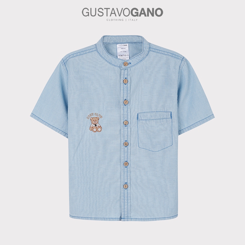 Áo sơ mi cho bé trai Gustavo Gano
