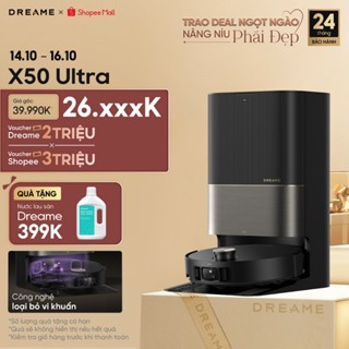 Robot hút bụi lau sàn chuyên dụng Dreame X50 Ultra - Bản Quốc Tế - Bảo Hành 24 Tháng