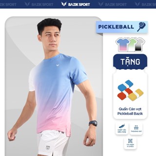 Áo Thun Thể Thao Nam BAZIK Pickleball SMASH 01 Co giãn 4 chiều, Siêu nhẹ, Thoải mái vận động - A37