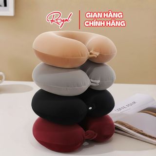 Gối chữ U Royal kê cổ chất liệu cao su non cao cấp tiện lợi phù hợp đi du lịch văn phòng 