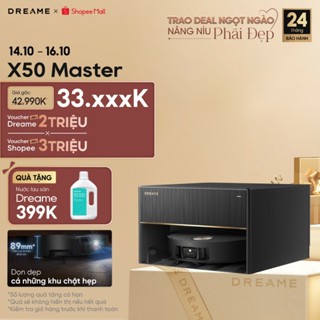 Robot hút bụi lau sàn chuyên dụng Dreame X50 Master - Bản Quốc Tế - Bảo Hành 24 Tháng