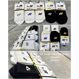  Tất Cầu Lông Tất Thể Thao Yonex Chính Hãng Cao Cấp Chất Cotton Dày Dặn Size 25-28  18cm  