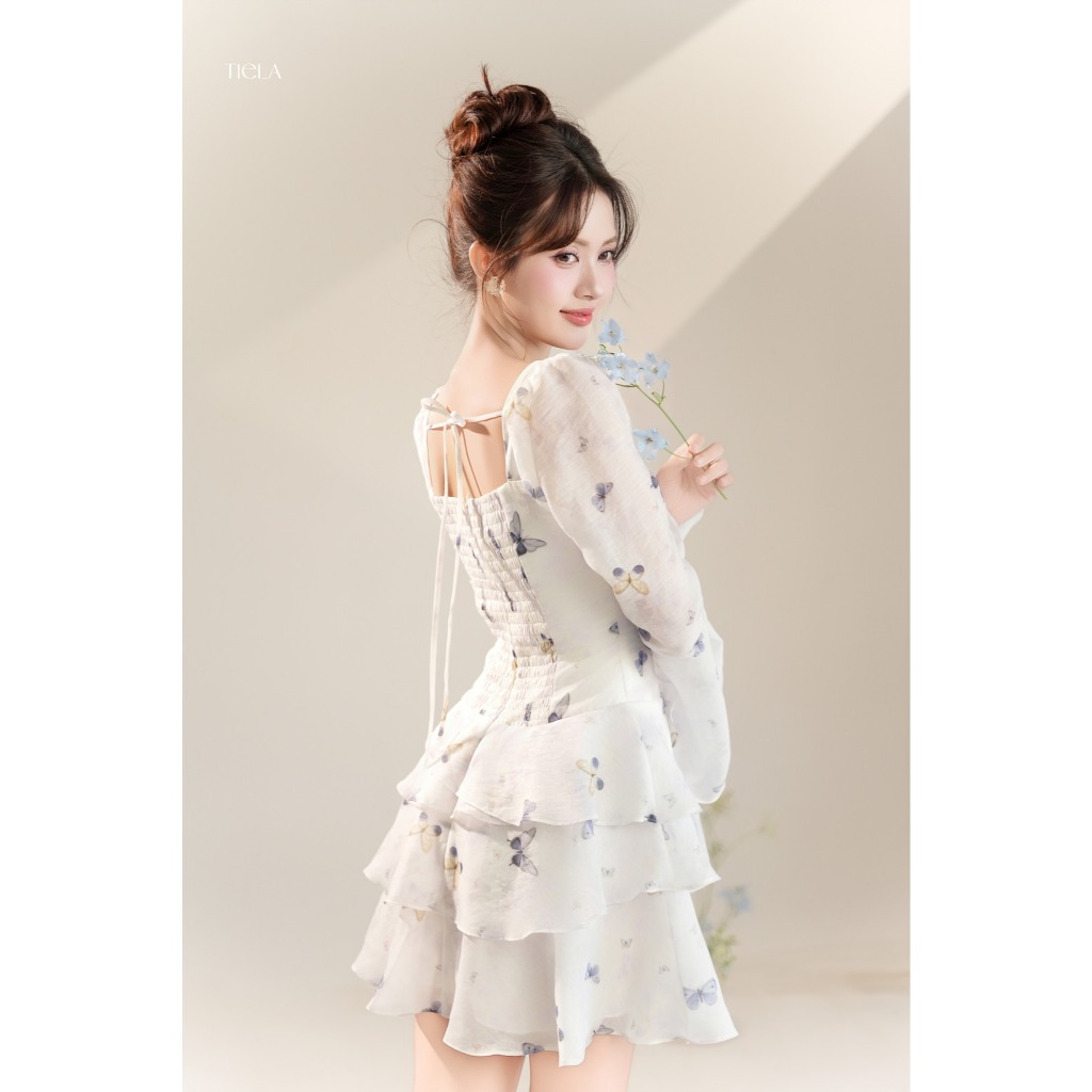 TIELA Đầm váy hoa tay dài-Ratih Dress | BigBuy360 - bigbuy360.vn