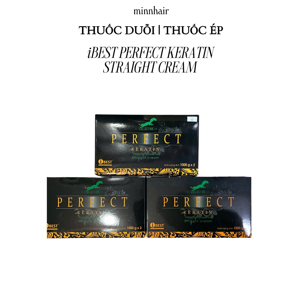 Thuốc duỗi thuốc ép IBEST Keratin 1000ml*2