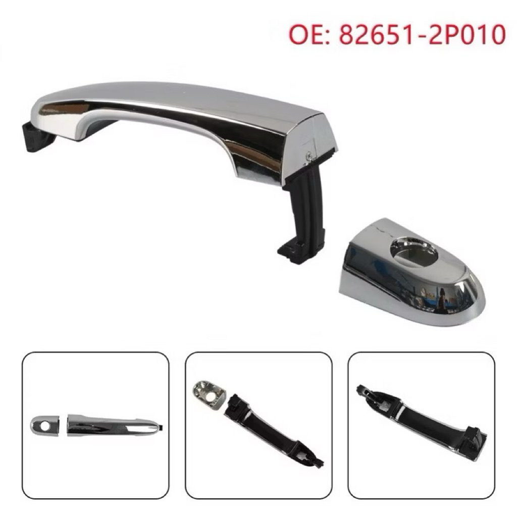 TAY MỞ CỬA NGOÀI HYUNDAI ELANTRA 2016-2021 có nút bấm 82651F2210. 82661F2210