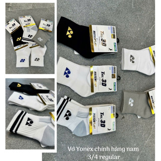  Tất Cầu Lông Tất Thể Thao Nam Yonex Chính Hãng Cao Cấp Cổ Cao Vừa 