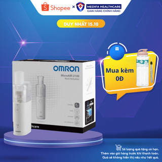 Máy Xông Khí Dung Cầm Tay Omron Ne-U100 Công Nghệ Lưới Rung Siêu Âm Tiên Tiến