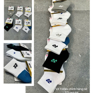  Tất Cầu Lông Tất Thể Thao Yonex Nữ Chính Hãng Cao Cấp Chất Cotton Co Dãn Tốt   SZ 22-25  
