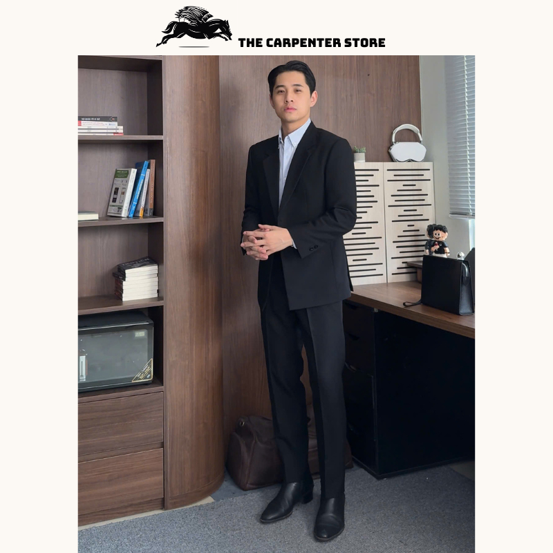 [ DEAL MỞ BÁN ] Quần âu nam Cao Cấp The Carpenter, Gấp 1 ly Chất vải chéo 81 dày dặn, Chống nhăn Form ống Đứng | BigBuy360 - bigbuy360.vn