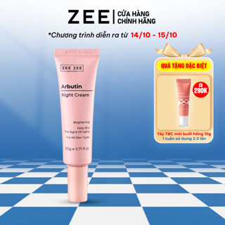 Kem dưỡng sáng da hỗ trợ mờ thâm sạm ban đêm Arbutin 20g - ZEE ZEE Skincare