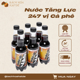 Nước Tăng Lực Wakeup 247 Vị Cà Phê Chai 330ml