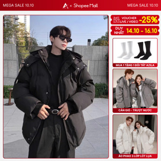 [Hỏa Tốc Trong Ngày] Áo Khoác Phao Béo Nam Nữ AZILA, Áo Phao Cho Các Cặp Đôi Có Thêu Hình Trái Tim, Phao Đại Hàn