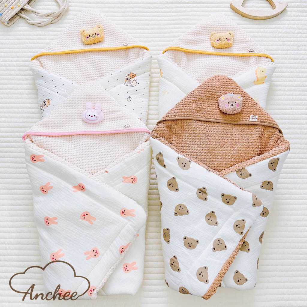 Ủm trần bông Anchee cho bé sơ sinh