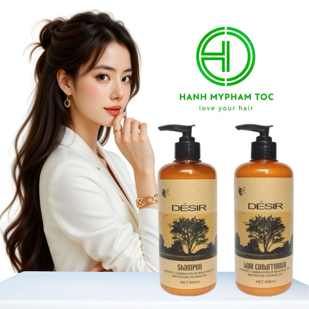 CẶP DẦU GỘI XẢ DESIR SIÊU MƯỢT 500ML