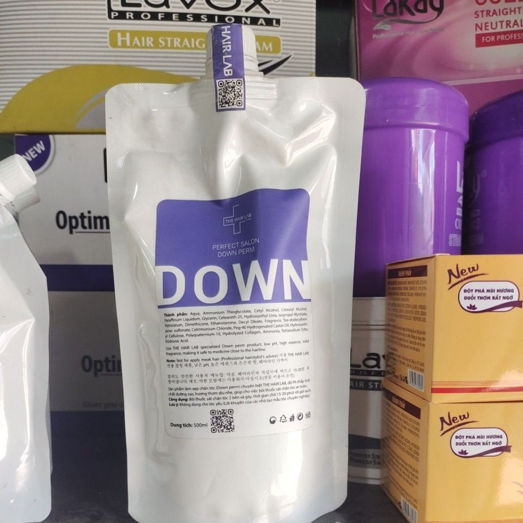 ép side tóc nam nữ Down the hair lab chính hãng