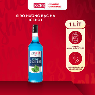 Siro ICEHOT Hương Bạc Hà Chai 1L