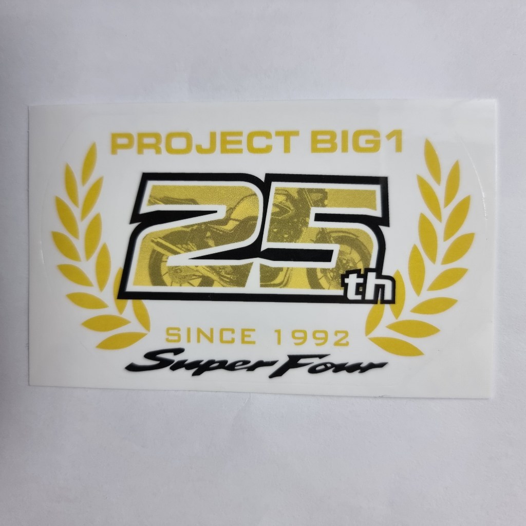 Tem cb400 super four kỷ niệm 25 năm