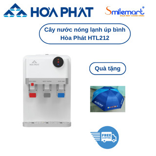 Cây nước nóng lạnh mini úp bình để bàn Hòa Phát HTL212- Bảo hành chính hãng 28 tháng