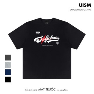 Áo Thun Form Boxy Undo Softchaos (Đen, Navy, Tiêu Đậm) Enhanced Fabric - Quiet Rebels Series