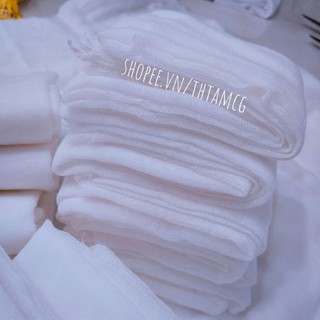 Vải Gạc Xô Trắng Cotton Loại Tốt Và Loại Dày