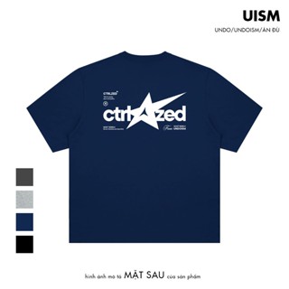 Áo Thun Form Boxy Undo Ctrlzed (Đen, Navy, Tiêu Đậm, Xám Chì) Enhanced Fabric - Quiet Rebels Series