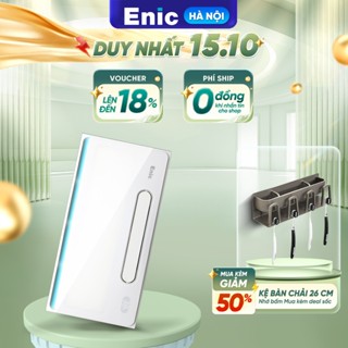 Đèn điều hoà phòng tắm thông minh Enic S100 Mẫu mới đa chức năng đèn, sưởi ấm, thông gió, hút ẩm, quạt mát, bảo hành mới