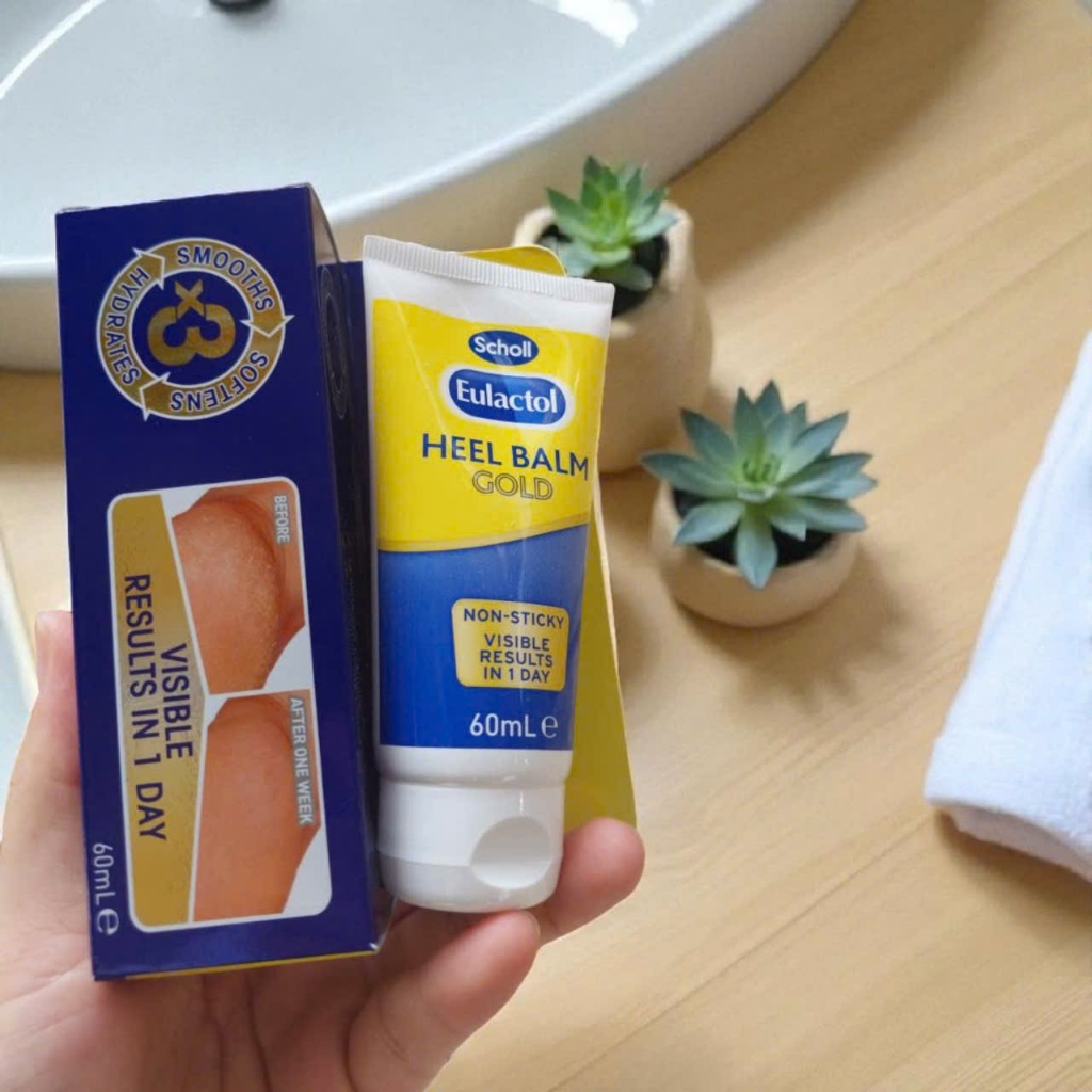 Kem Dưỡng Scholl Heel Balm Gold 60ml Cho Gót Chân