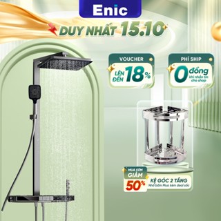 Sen tắm thông minh Enic TD52, TD40, TD07, tay sen đa chế độ vòi ẩn thiết kế hiện đại cao cấp