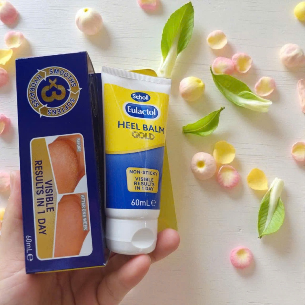 Scholl Heel Balm Gold 60ml Làm Dịu Gót Chân Khô Rát