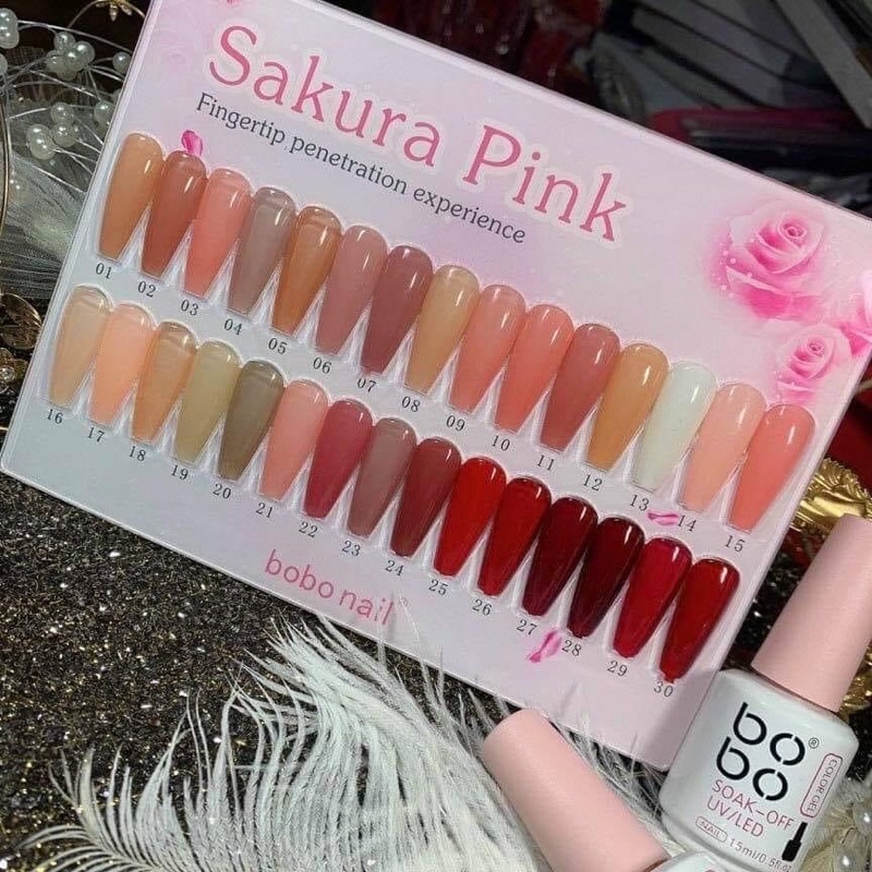 Sơn Gel Thạch BOBO Chính Hãng Ngành Nail