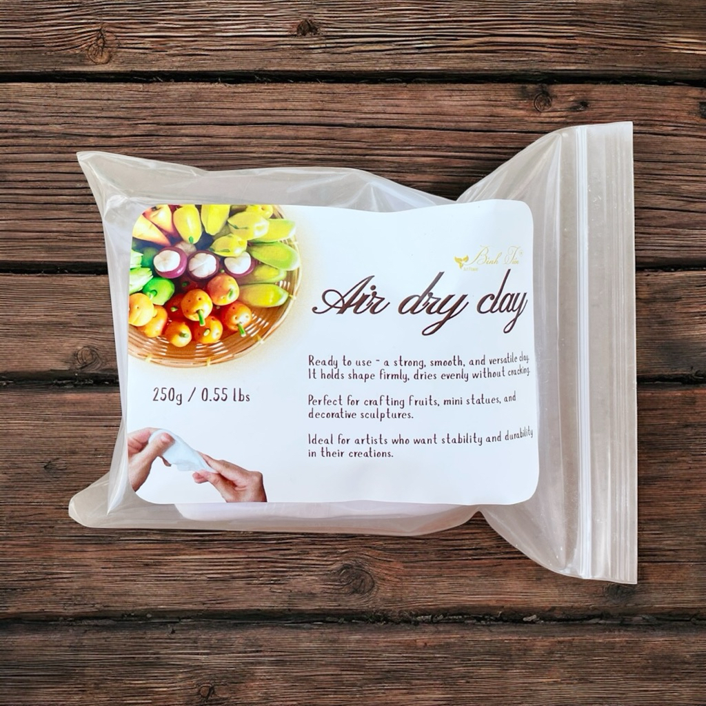 ĐẤT SÉT TRẮNG THỦ CÔNG NẶN BÚP BÊ- ĐỒ CHƠI( COMBO 1KG)
