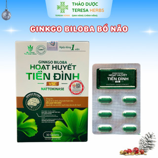 Viên uống Hoạt Huyết Bổ Não Tiền Đình Ginkgo Biloba VSC hộp 30 viên