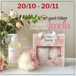  SET QUÀ TẶNG SINH NHẬT CHO NỮ  HOẢ TỐC  Set sữa tắm Jmella kèm túi giấy hương nước hoa lưu hương 24h 