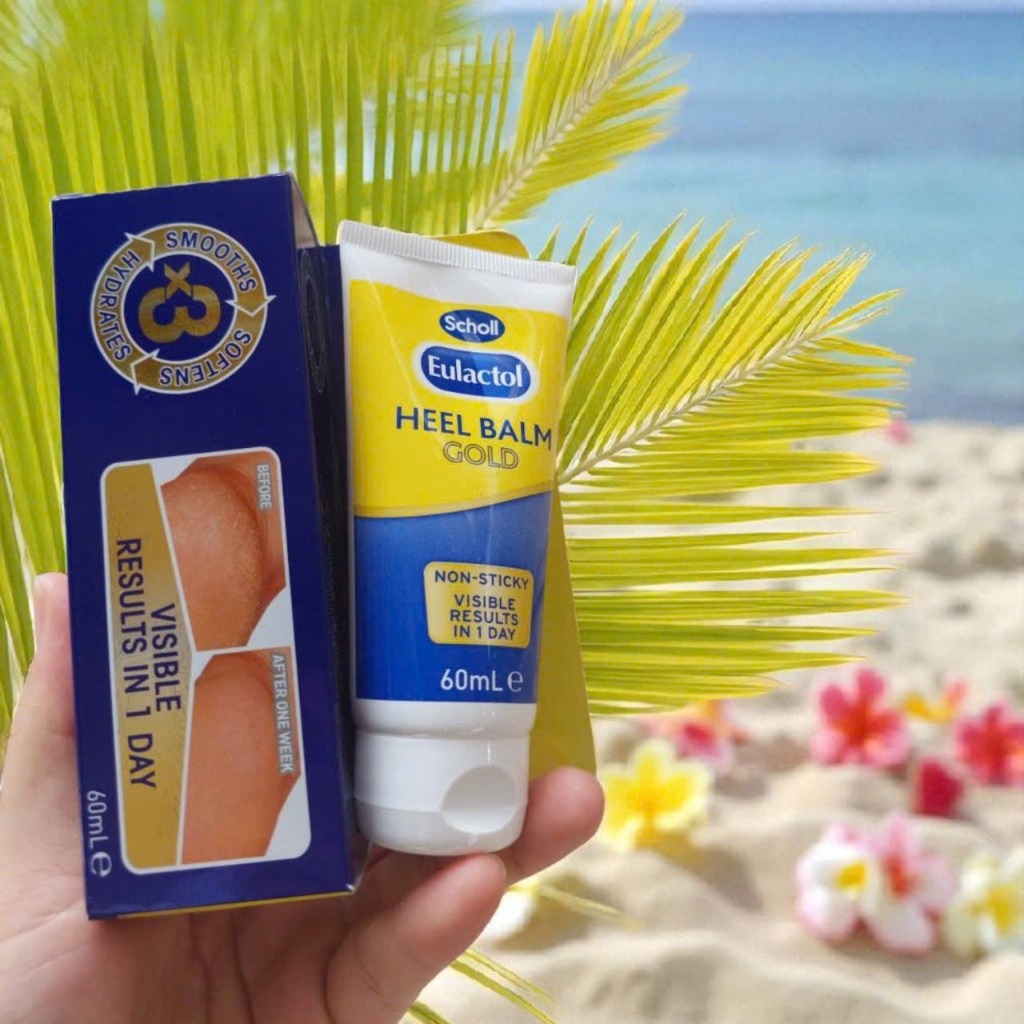 Heel Balm Gold Scholl 60ml Cho Gót Chân Mềm Mại