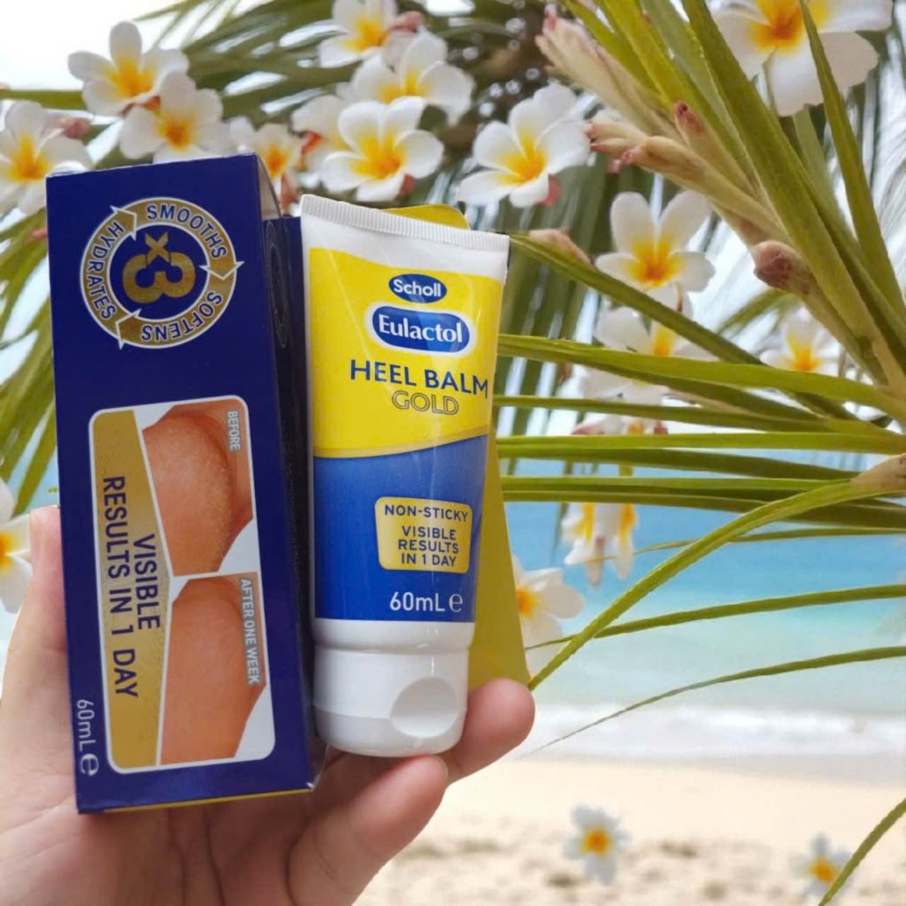 Kem Scholl Heel Balm Gold 60ml Làm Dịu Gót Chân Khô