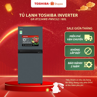 Tủ lạnh Toshiba Inverter 180 lít GR-RT234WE-PMV(52) - Bảo hành chính hãng 24 tháng